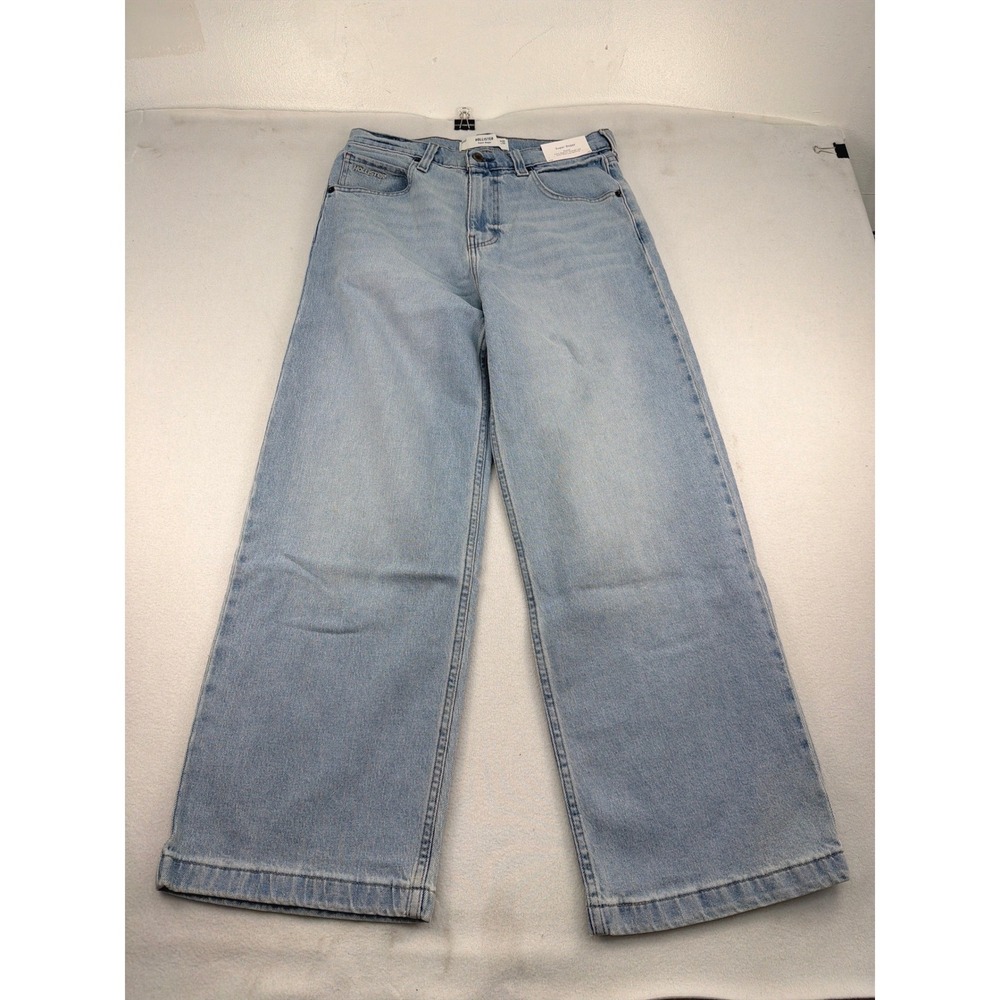 Hollister Super Baggy Light Wash Extra Wide Leg Jeans Mens W30 L30 NWT